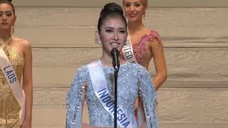 Kevin Lilliana - Miss International Indonesia Speech | Miss International 2017 Finals