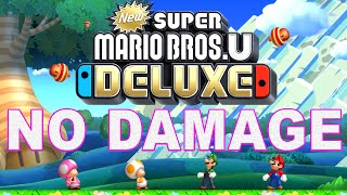 New Super Mario Bros U Deluxe Full Game (No Damage)