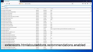 how to enable or disable recommended extensions in mozilla firefox [tutorial]