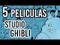 5 PELÍCULAS DEL STUDIO GHIBLI QUE TIENES QUE VER EN ESTA CUARENTENA