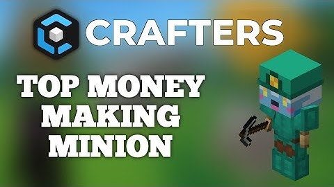 TOP MONEY MAKING MINION IN 2025 CRAFTERSMC SKYBLOCK 🔥🔥
