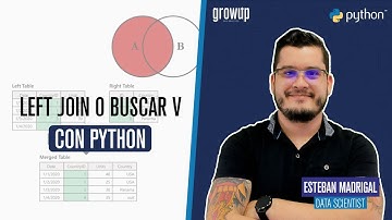 Left Join o Buscar V con Python