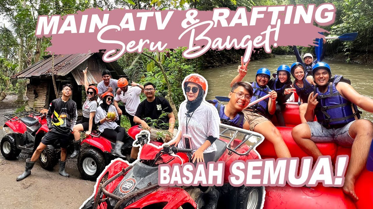 Mama Lita Bagikan Momen Naik ATV dan Main Arung Jeram di Pulau Bali!