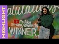 Bailey Sarian&#39;s Romantic Beauty Award Reveal | 2021 YouTube Streamy Awards