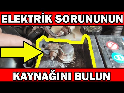 Arabada Elektrik Yok İse Kontağı Çevirince Elektrik Gelmiyor ise Nedenleri