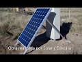 Obra de energa solar para abastecer comunicaciones de parque elico solar y elica srl