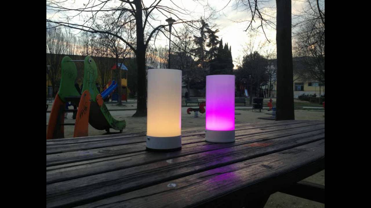 LE Tube - Lampada senza fili ricaribile wireless - Made in Italy