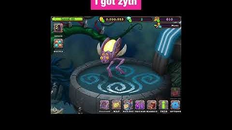 I got my first  wublin in my singing monsters