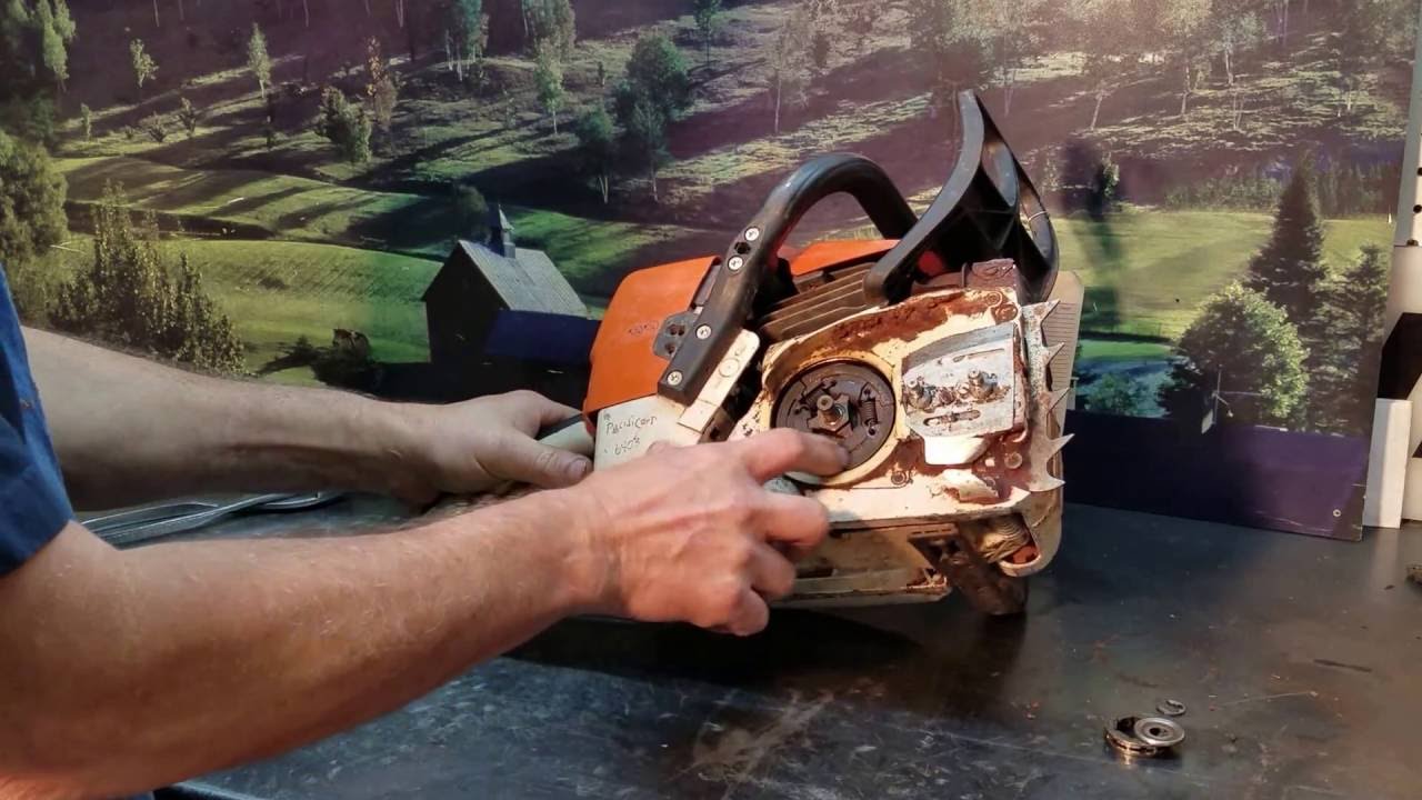 The Chainsaw Guy Talk Stihl Ms 361 Clutch Repairs You The Chainsaw Guy Talk Stihl Ms 361 Clutch Repairs