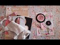 Tuto carte/on utilise ses chutes et son vellum  #récup #astuce tamponnage sur du tissu.