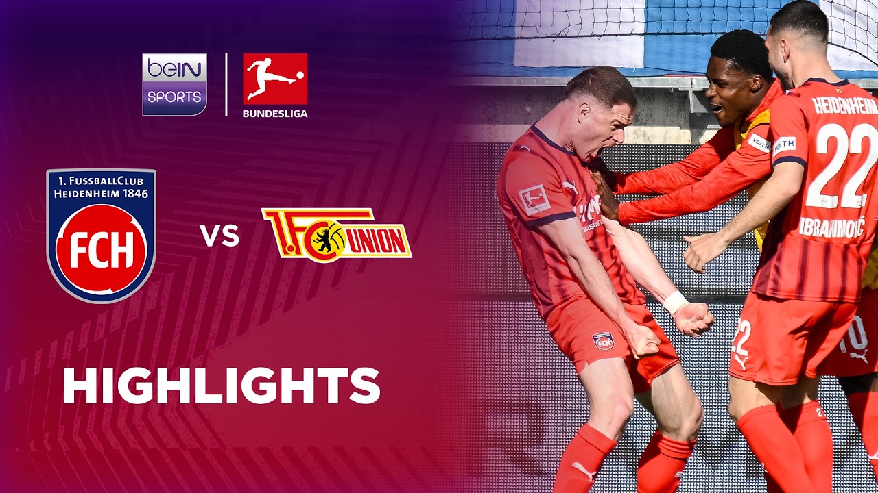 Heidenheim 3-1 Union Berlin | Bundesliga 25/26 Match Highlights