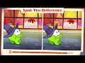 Om Nom Stories Hindi | Can You Spot The Difference?👻🎃 | Funny Cartoon For Kids | Cut The Rope
