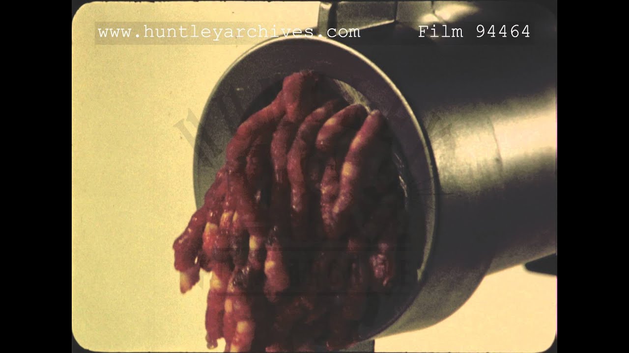 footage of chernobyl Mince Meat, 1970's - Film 94464
