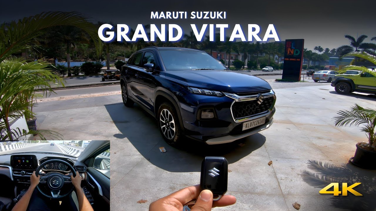 MARUTI SUZUKI GRAND VITARA (Mild Hybrid Alpha MT) - POV Test Drive #34 | ENJE