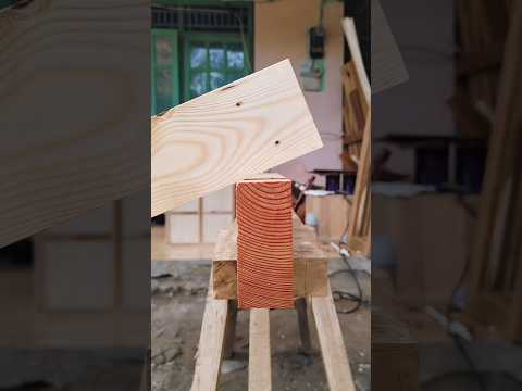 how to measure this joint in a simpler way 👍 #diy #woodwork #carpenter #tricks #ideas