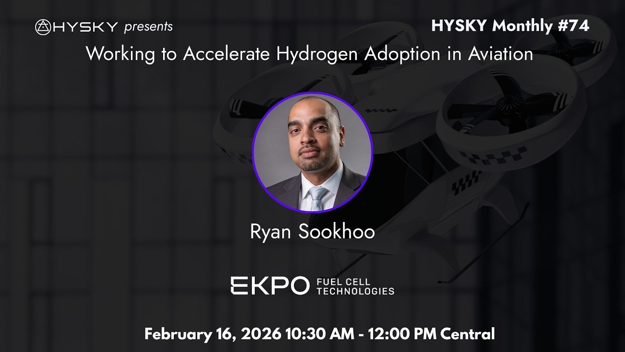 #74 EKPO | Ryan Sookhoo | Working to Accelerate Hydrogen Adoption in Aviation