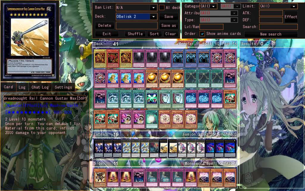 Percival18 Ygopro Yu Gi Oh Percival18 My Egyptian Gods Deck Profile