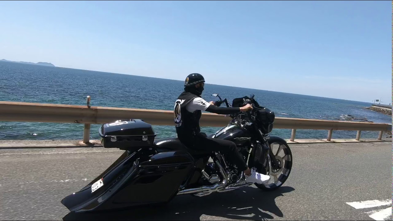 Js bagger customツーリング - YouTube