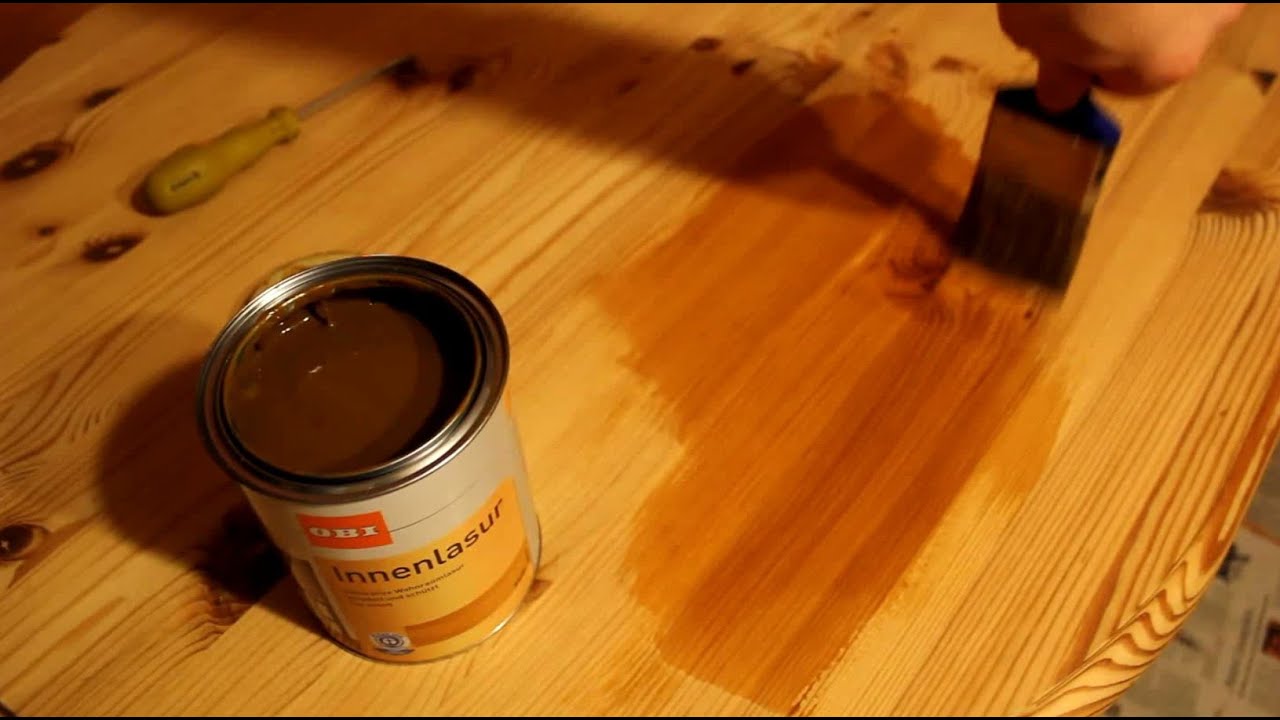 Tisch renovieren einfach gemacht youtube