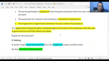 How Databases Keep Passwords Securely?