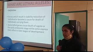 Lethal Genes PPT by Yashie Mishra M.sc 1 sem. Lethal Genes PPT by Yashie Mishra M.sc 1 sem.