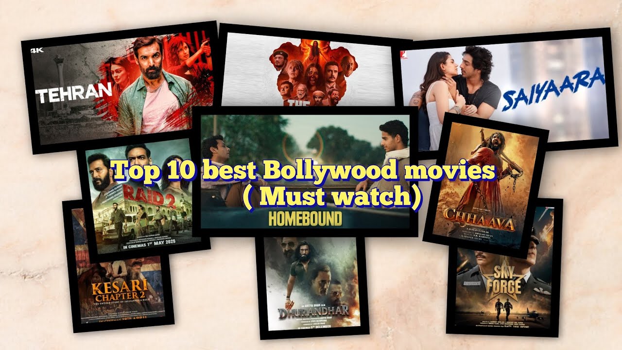 Top 10 best Bollywood movies 🎥 of 2025 (Must watch) - YouTube
