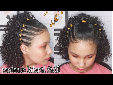 penteado cabelo cacheado infantil facil｜Pesquisa do TikTok