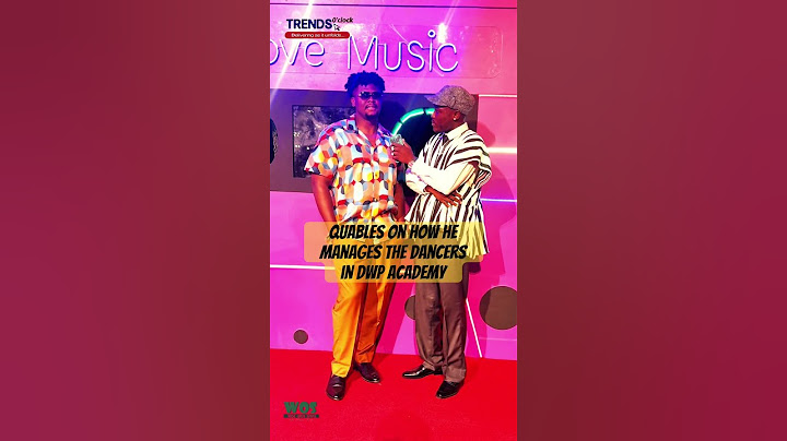 Quables on how he manages the dancers in DWP academy #danceshorts #publicinterview #ghana #feed