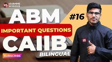 Performance Management | CAIIB ABM Important Questions | #16