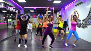 Na Ponta Ela Fica - Mc Delano by Cesar James y Nath Cabrera / Zumba Cardio Extremo Cancun