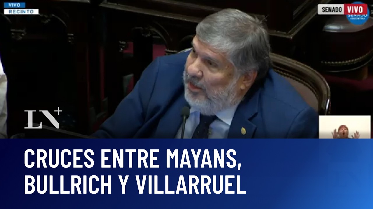 Cruces entre Bullrich, Mayans y Villarruel: antes de la votación en el Senado por la reforma laboral