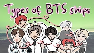 types of bts ships