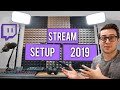 Streaming Setup 2019💻Stodeh Studio Office Tour (ALL links in description)