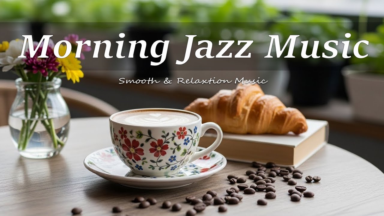 Morning Cafe Jazz Music - Positive Bossa Nova Instrumental for Happy Moods And Stress Relief