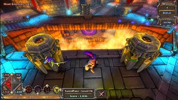 WBIT: Dungeon Defenders - Easy XP/Leveling and Survival Wave Strategy