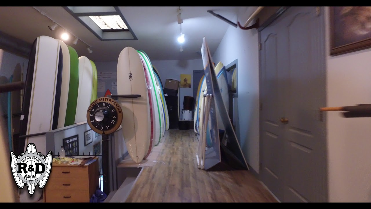 The Ricky Carroll Surfboards Factory Showroom 11:6:19