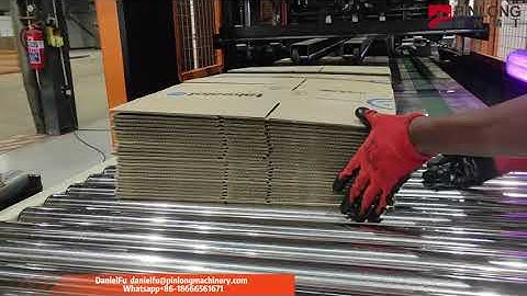 PIN LONG PL-GPFG-0924 FLEXO PRINTER SLOTTER DIE CUTTER STRIPPER FOLDER GLUER INLINE CASE MAKER