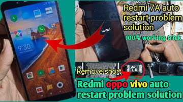 Redmi 7a auto restart problem Fix solution | mi 7a auto restart problem