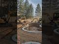 🔥 Amazing Circular Swimming Pool Construction Process | Satisfying Concrete Work #epic #shorts