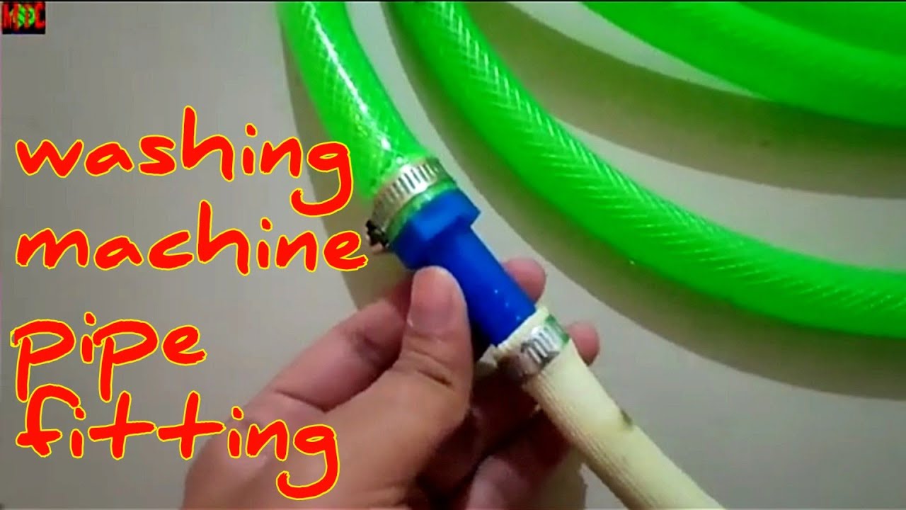 washing machine pipe fitting Samsung washing machine me pipe kaise