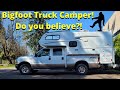 Bigfoot 4x4 Truck Camper Set Up. Solar, Off Grid?!