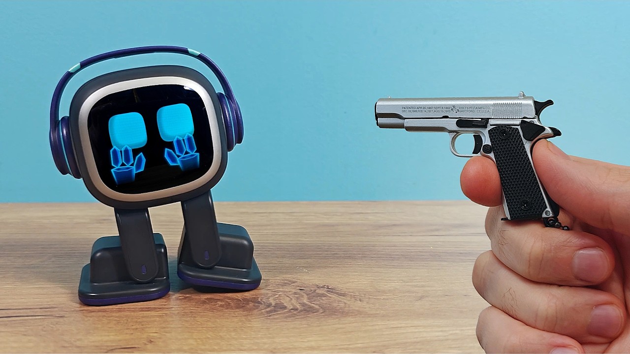 ¡MI NUEVO ROBOT EMO CON IA. SABÍA DEMASIADO!