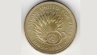 Nations United For Peace 1945-1995 £2 Coin VALUE + REVIEW