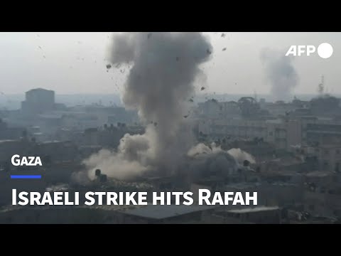 Israeli strike hits Rafah | AFP