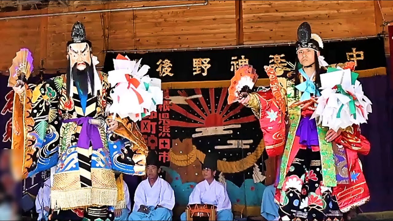 石見神楽 鹿島】 #後野神楽社中 2024.5.18～浜田市朝日町恵比須祭り
