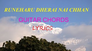 HEPHZIBAH BAND - RUNE HARU DHERAI NAI CHHAN LYRICS AND CHORDS