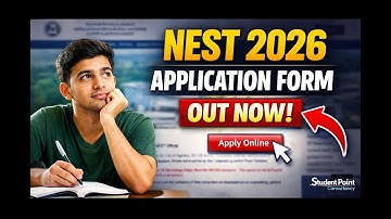 NEST 2026 APPLICATION FORM SCHEDULE RELEASED.APPLY ONLINE ,LAST DATE & FULL PROCESS#NEST2026 #niser