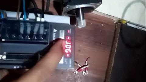 How to run Delta Servo on Jog Mode