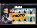 Passport Size Photo in Affinity Photo | Affinity Photo Tutorial Tamil