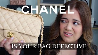 HOW TO TELL IF YOUR CHANEL CLASSIC FLAP IS DEFECTIVE | WHAT'S NORMAL | RETURNS & EXCHANGES